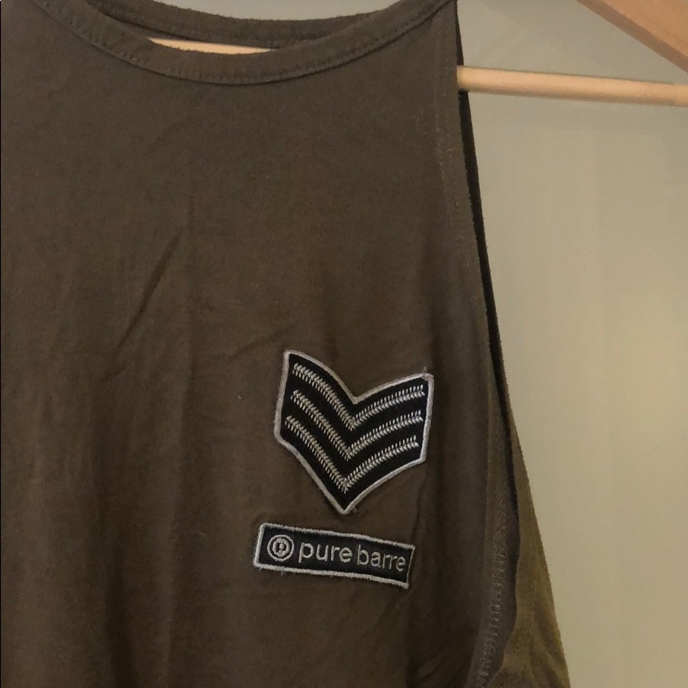 Pure Barre Military swing tank